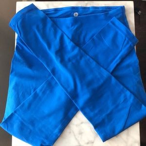 Royal blue full length leggings